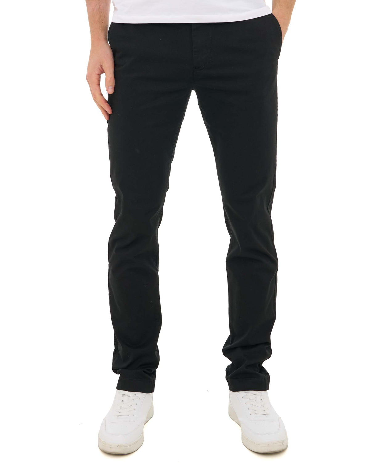 Lacoste Slim Fit Chino Pants Black