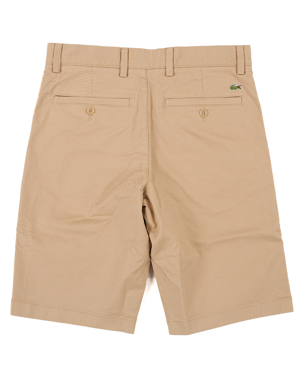 Lacoste Stretch Twill Chino Shorts Sand