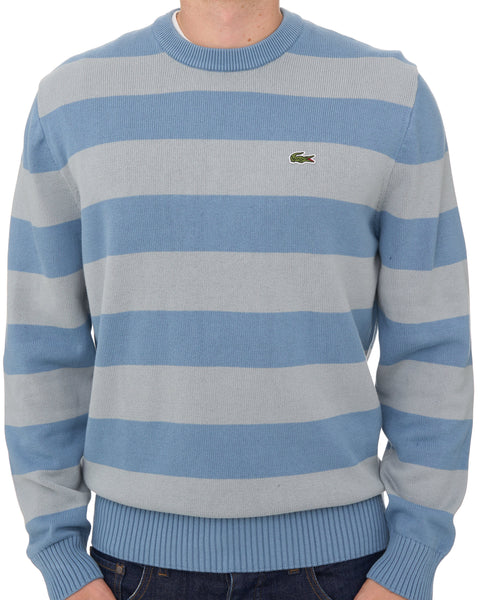 Lacoste Striped Sailor Knit Blue/Grey