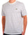 Lacoste Striped T Shirt Light Blue/Off White