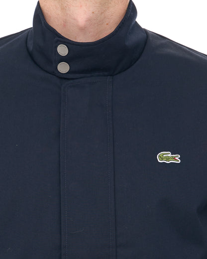 Lacoste Twill Harrington Jacket Navy
