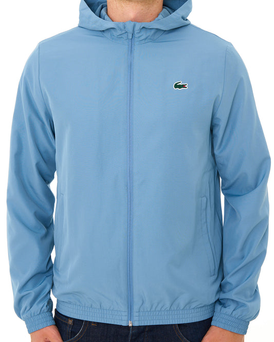 Lacoste Lacoste Water Repellent Sports Jacket Blue