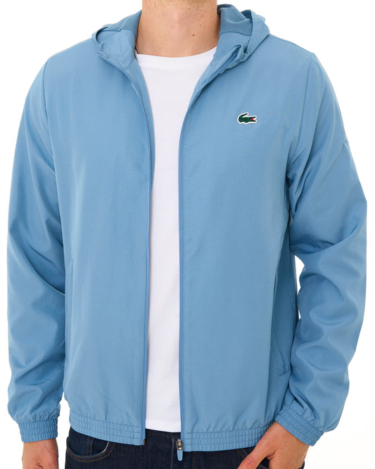 Lacoste Lacoste Water Repellent Sports Jacket Blue