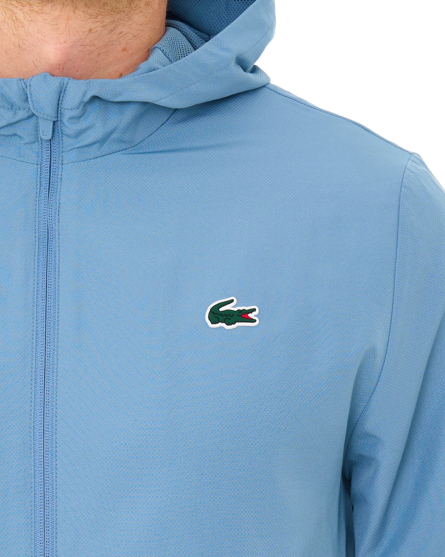 Lacoste Water Repellent Sports Jacket Blue