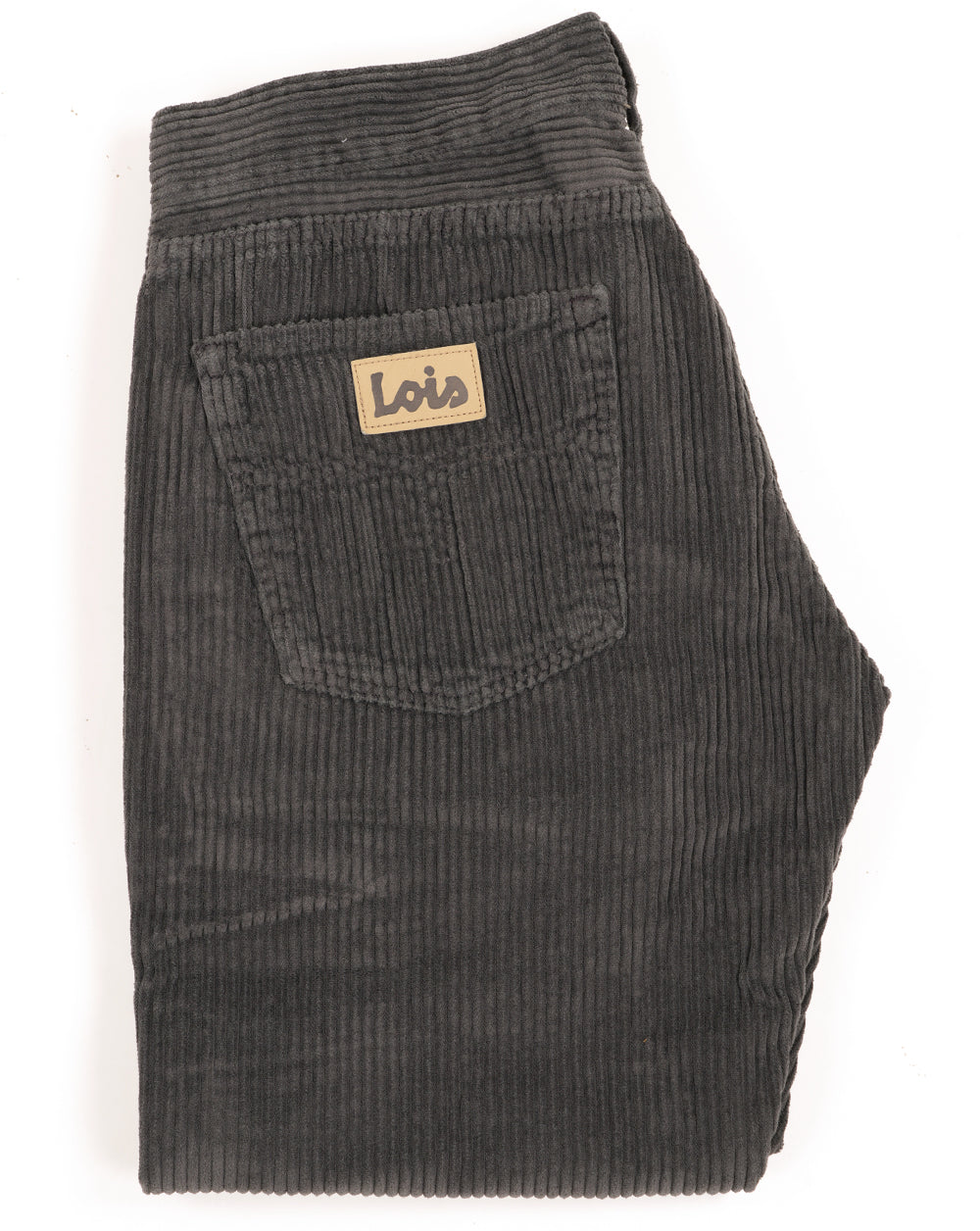 Lois Dallas Jumbo Cords Charcoal Shade