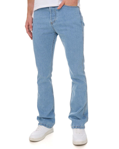 Lois Dario Bootcut Jeans Bleach Wash