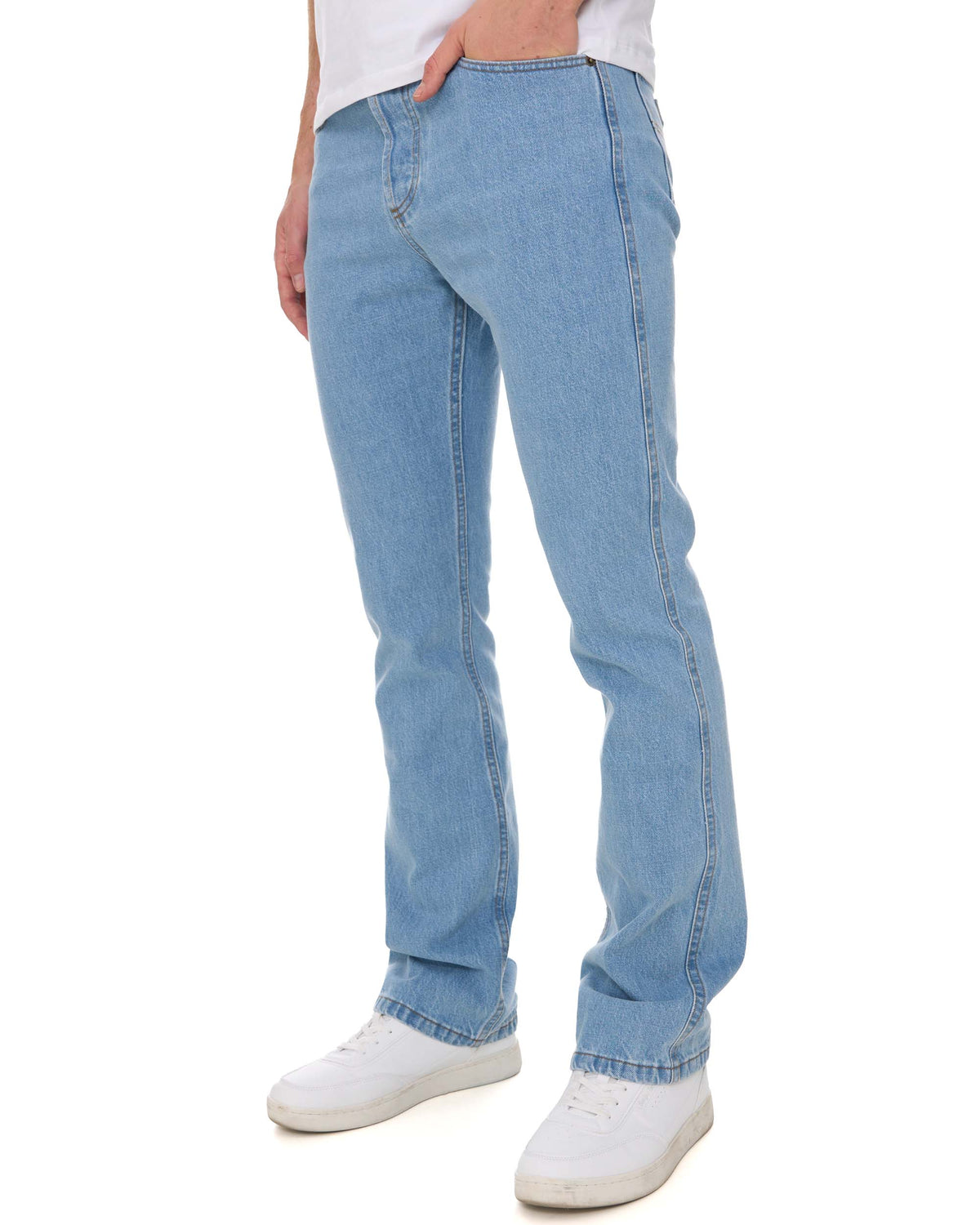 Lois Dario Bootcut Jeans Bleach Wash