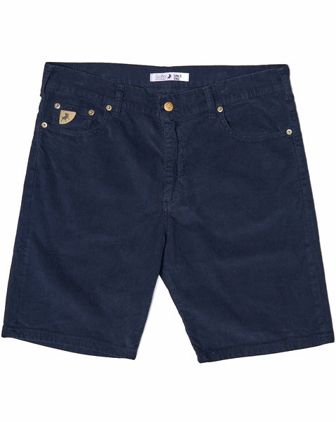 Lois Pepe Needle Cord Shorts Navy
