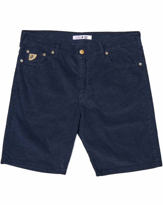 Lois Pepe Needle Cord Shorts Navy