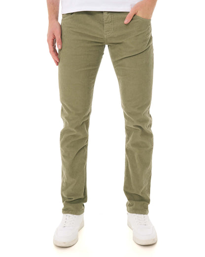 Lois Sierra Needle Cords Dusky Green