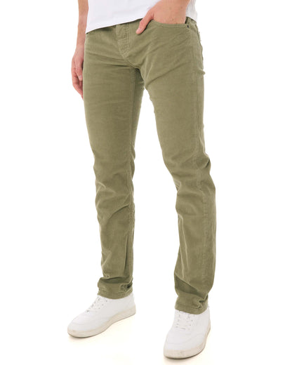 Lois Sierra Needle Cords Dusky Green