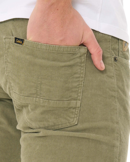 Lois Lois Sierra Needle Cords Dusky Green