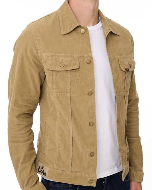 Lois Lois Tejana Needle Cord Jacket Dark Sand