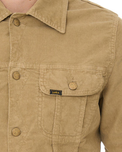 Lois Tejana Needle Cord Jacket Dark Sand