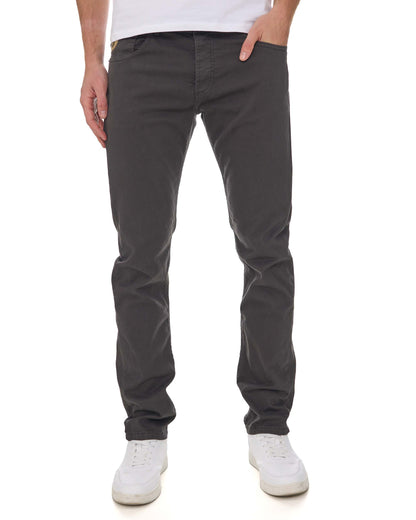 Lois Terrace Cotton 5 Pocket Jeans Mid Grey