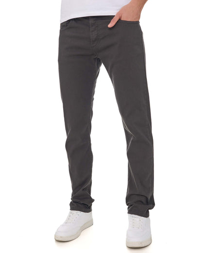 Lois Terrace Cotton 5 Pocket Jeans Mid Grey