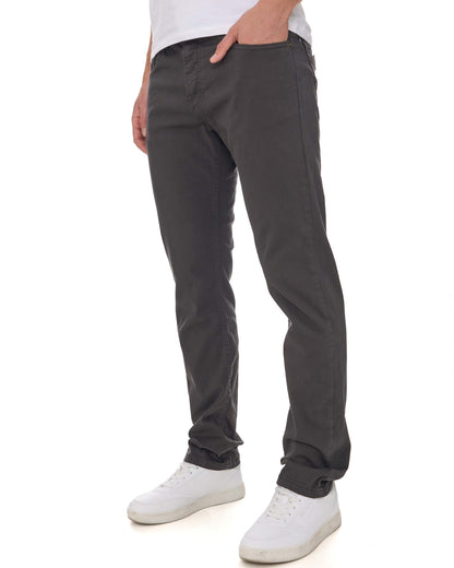 Lois Terrace Cotton 5 Pocket Jeans Mid Grey