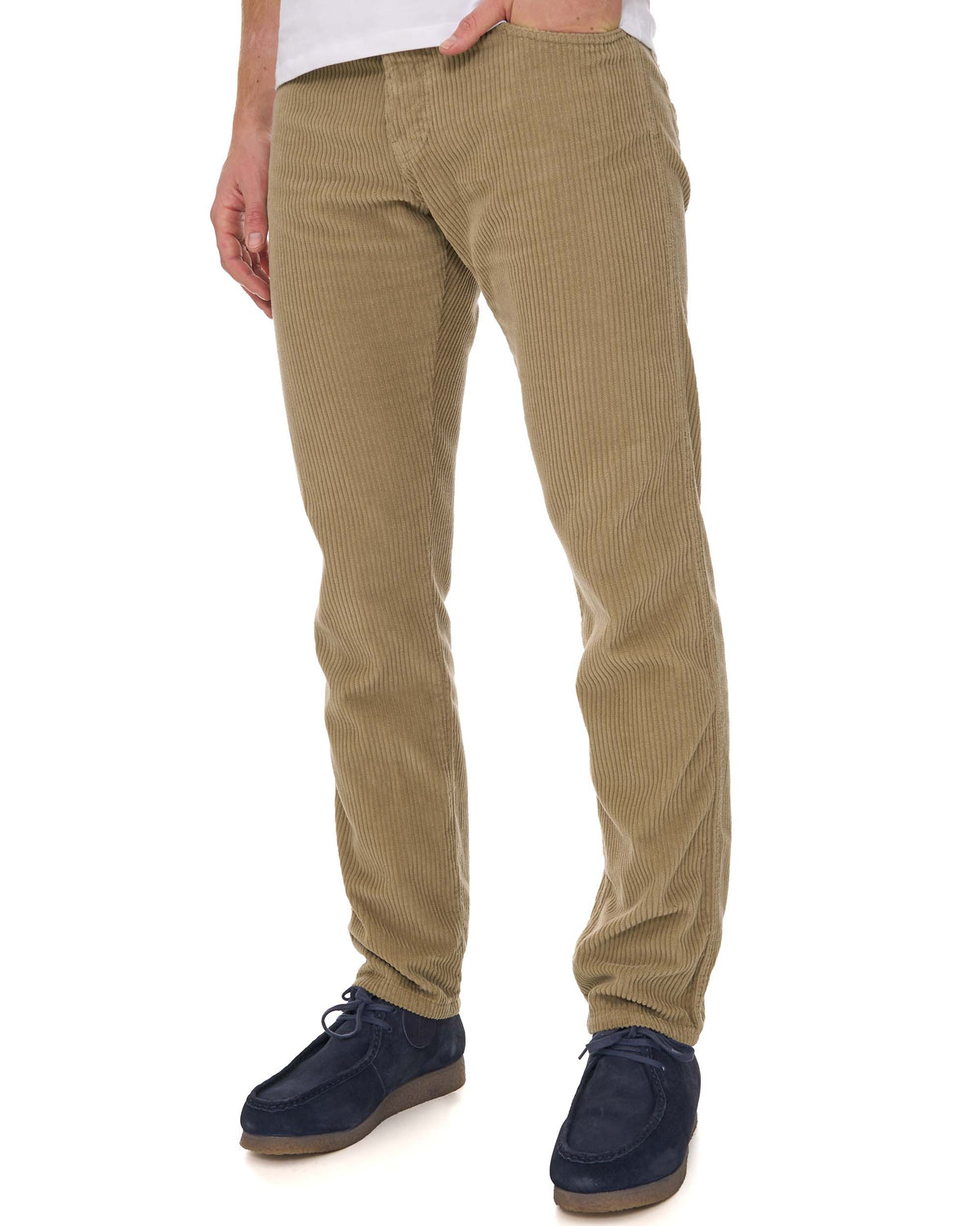 Lois Terrace Jumbo Cords Dark Sand