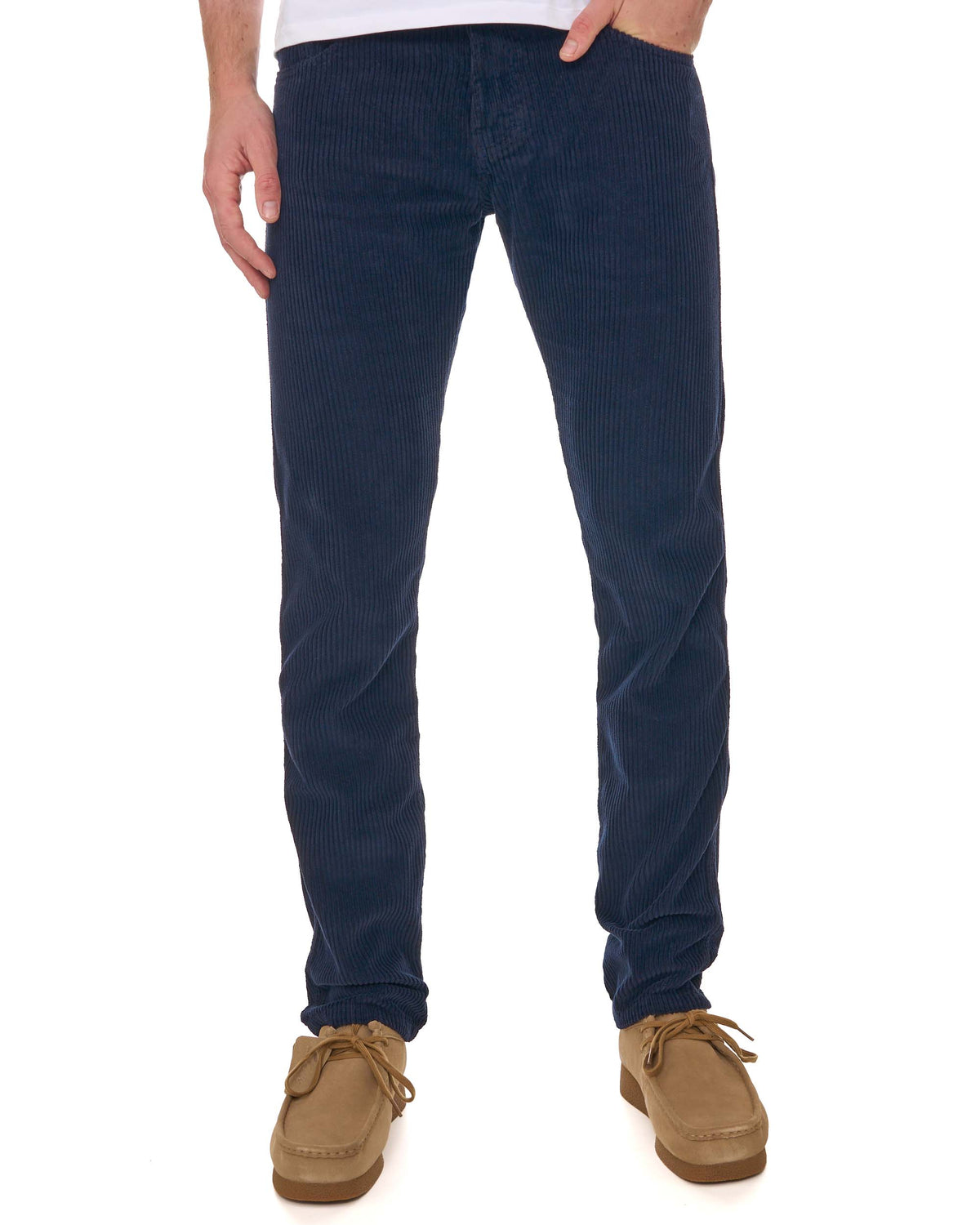 Lois Terrace Jumbo Cords Navy