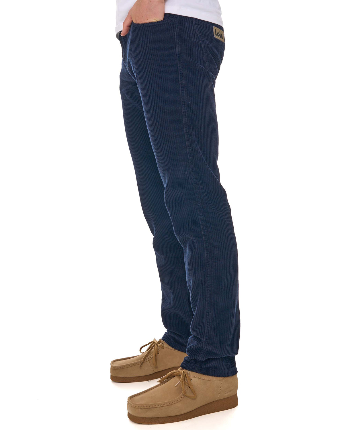 Lois Terrace Jumbo Cords Navy