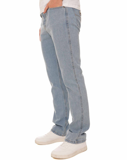 Lois Terrace Regular Taper Jeans Jackson Wash Out