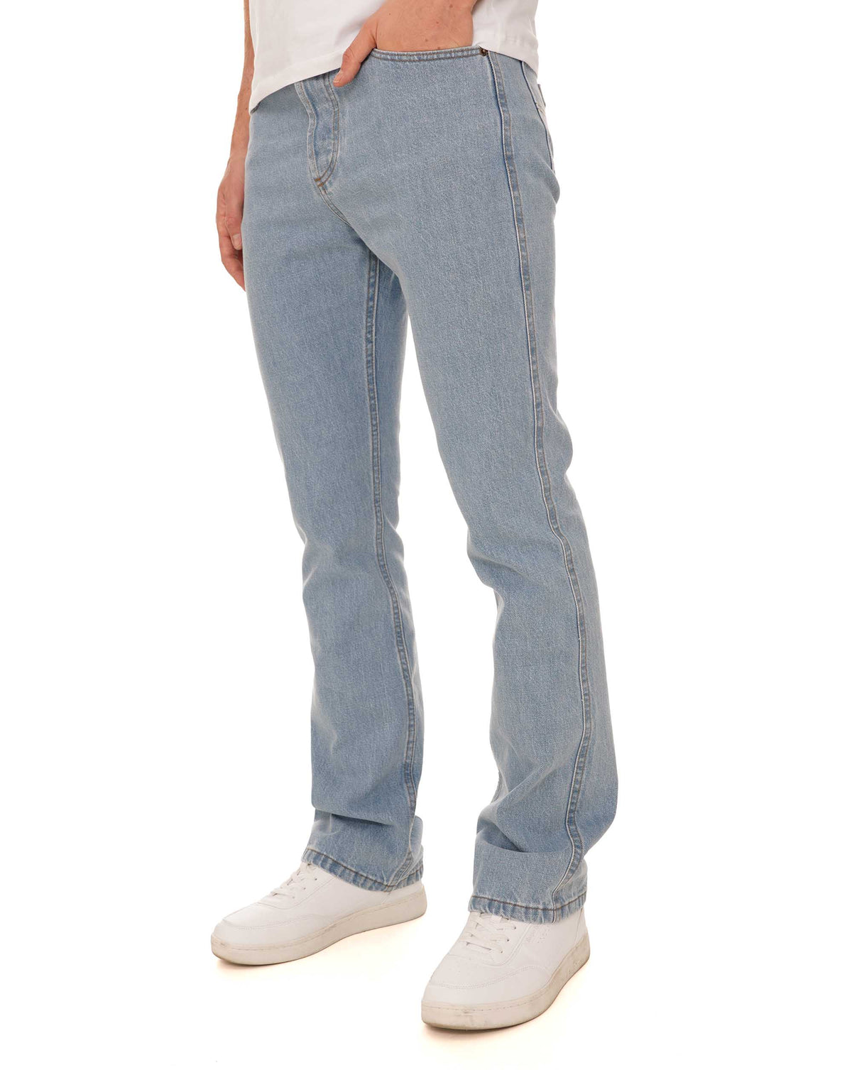 Lois Terrace Regular Taper Jeans Jackson Wash Out