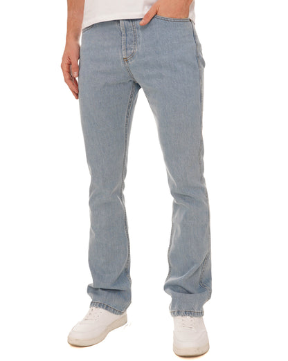 Lois Terrace Regular Taper Jeans Jackson Wash Out
