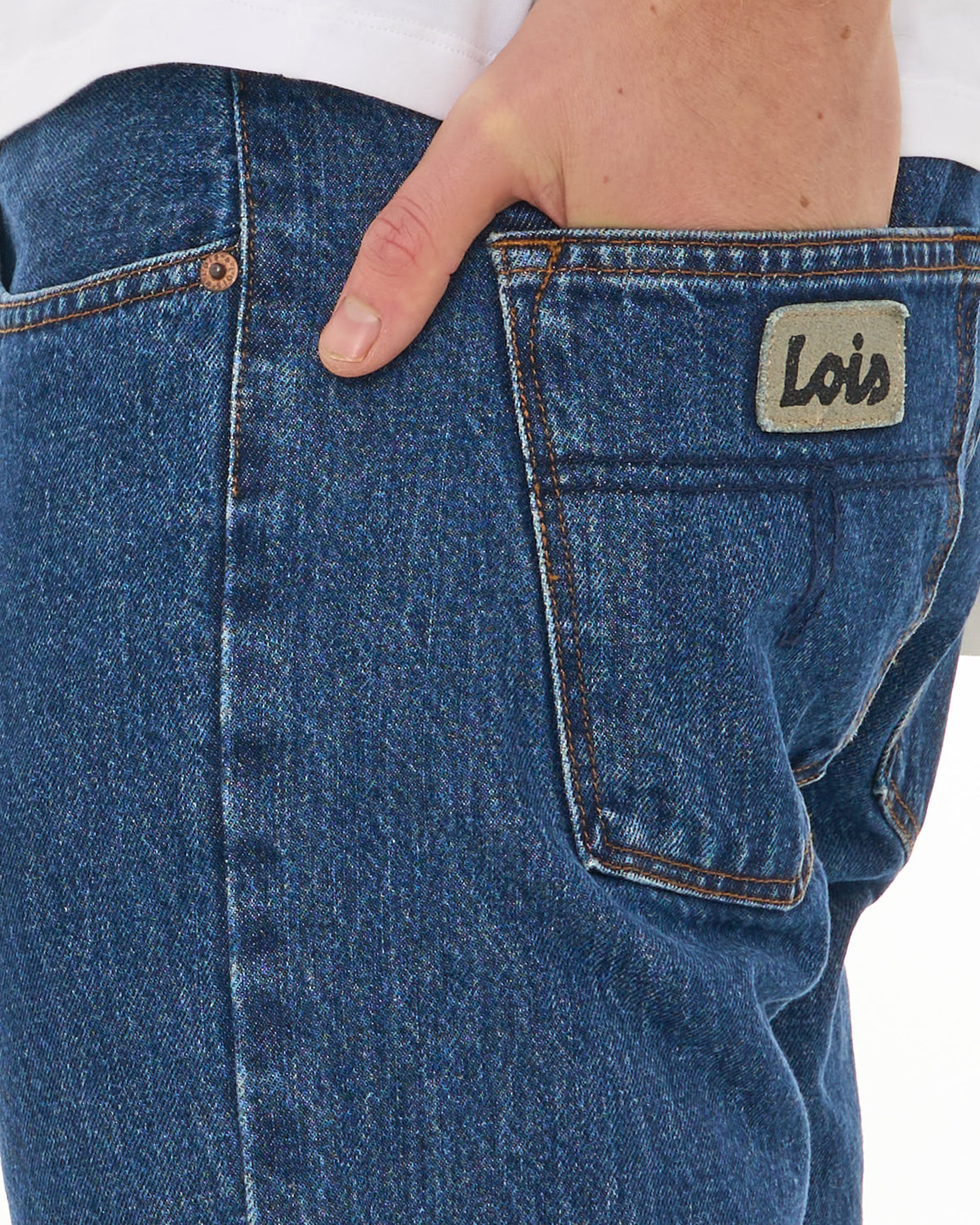Lois Terrace Regular Taper Jeans Stone Darkness Jackson