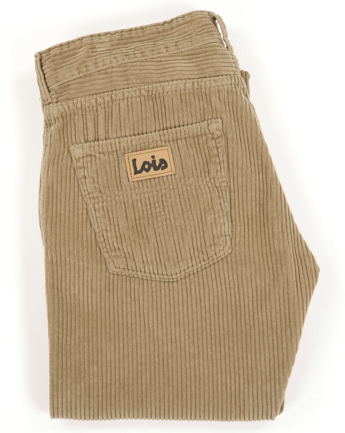 Lois Terrace Jumbo Cords Dark Sand
