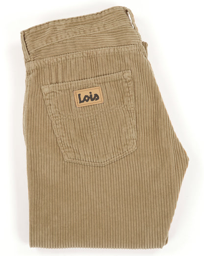 Lois Terrace Jumbo Cords Dark Sand