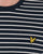 Lyle And Scott Pique Breton T Shirt Dark Navy/White