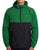 Lyle & Scott Colour Block Hooded Jacket Clover Green/Black