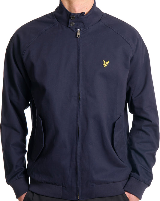 Lyle And Scott Lyle & Scott Cotton Harrington Jacket Dark Navy