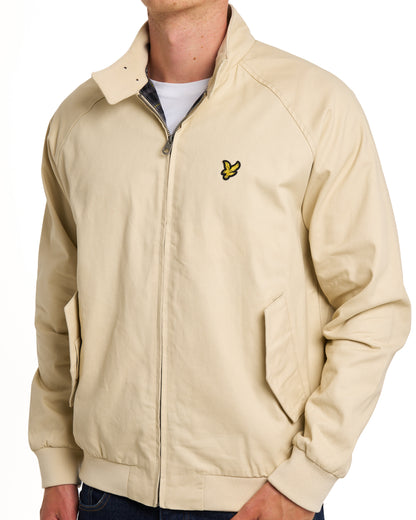 Lyle & Scott Cotton Harrington Jacket Wheat