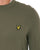 Lyle & Scott Cotton Merino Crew Jumper Khaki Ash