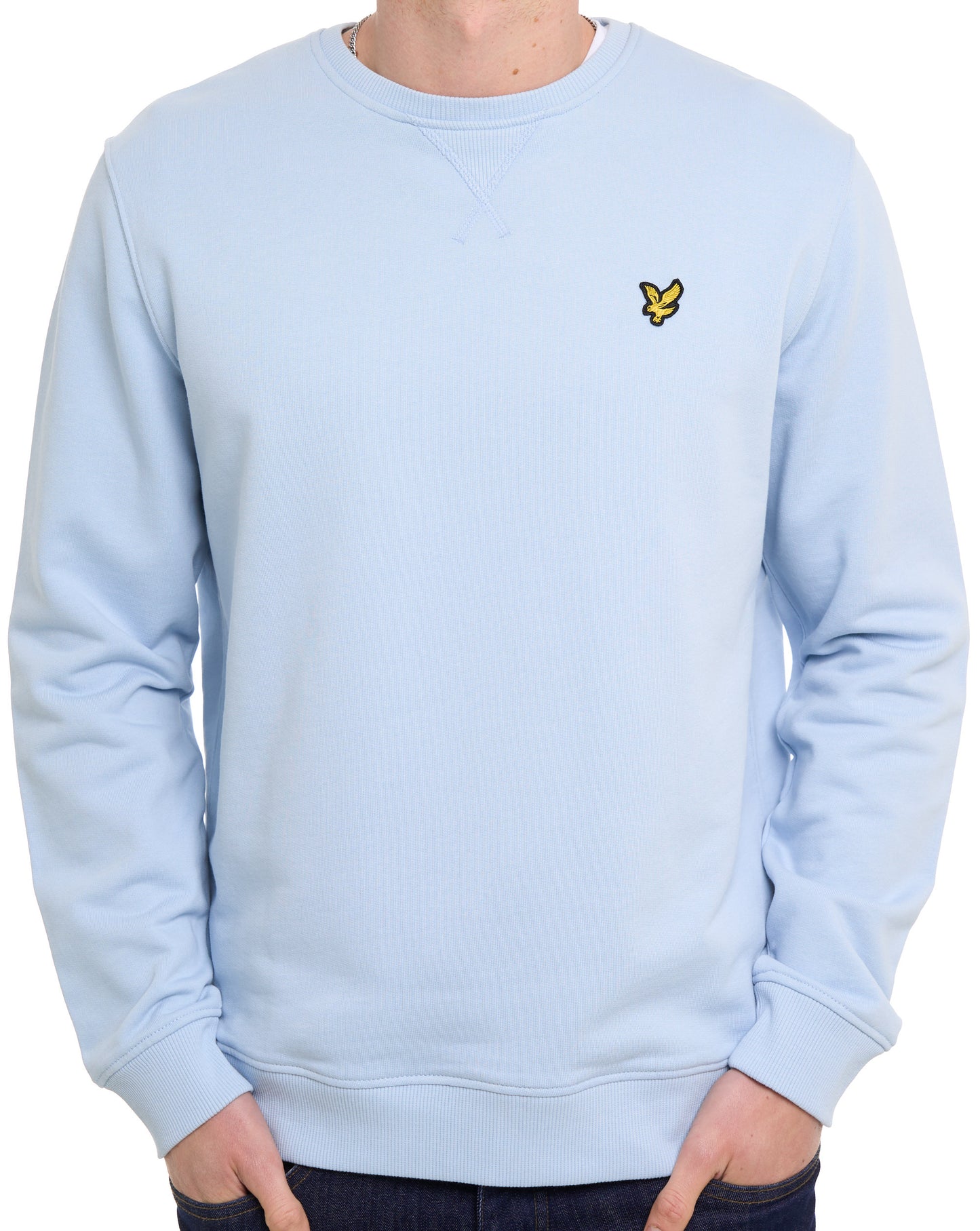 Lyle & Scott Crew Neck Sweatshirt Opal Blue