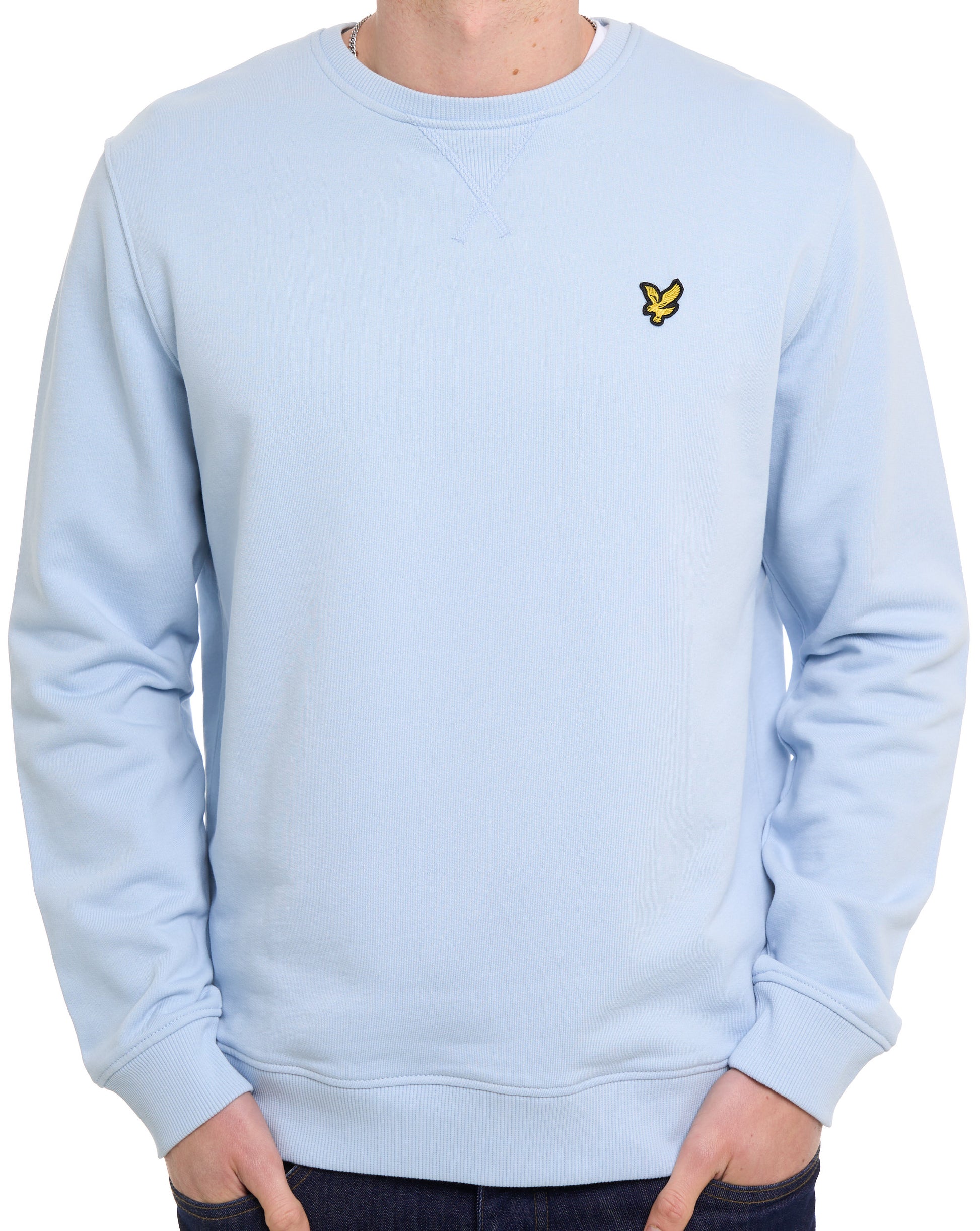 Lyle & Scott Crew Neck Sweatshirt Opal Blue