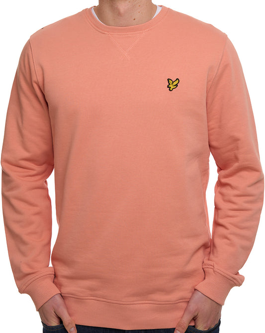 Lyle & Scott Crew Neck Sweatshirt Terracotta