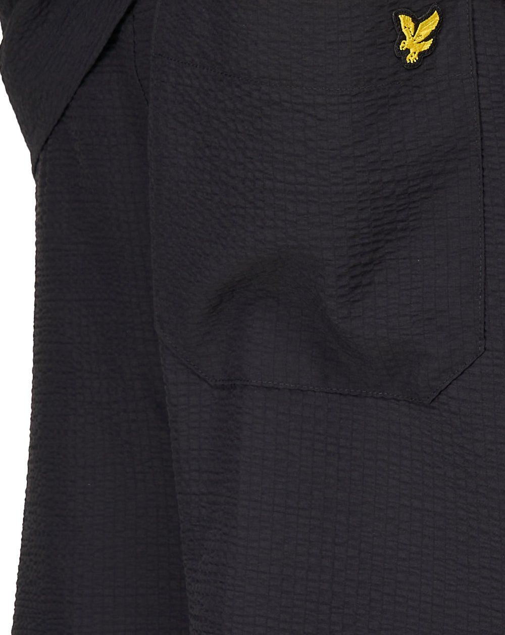 Lyle & Scott Crinkle Resort Shorts Black