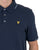 Lyle & Scott Fine Tipped Polo Shirt Dark Navy