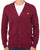 Lyle & Scott Knitted Classic Cardigan Claret Jug