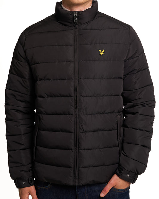 Lyle And Scott Lyle & Scott Quilted Jacket Jet Black