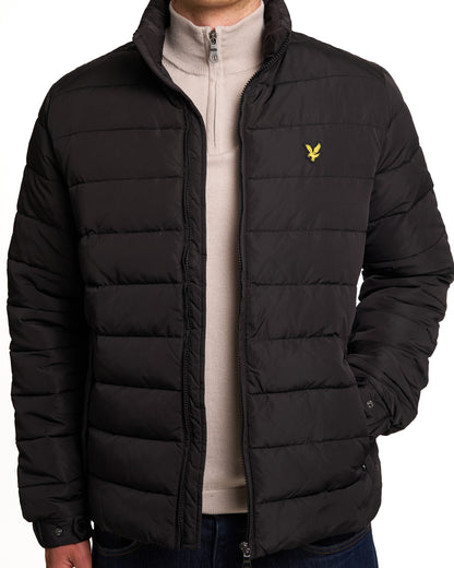 Lyle & Scott Quilted Jacket Jet Black