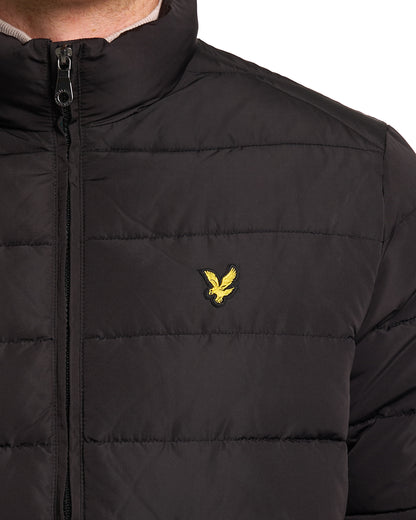 Lyle & Scott Quilted Jacket Jet Black