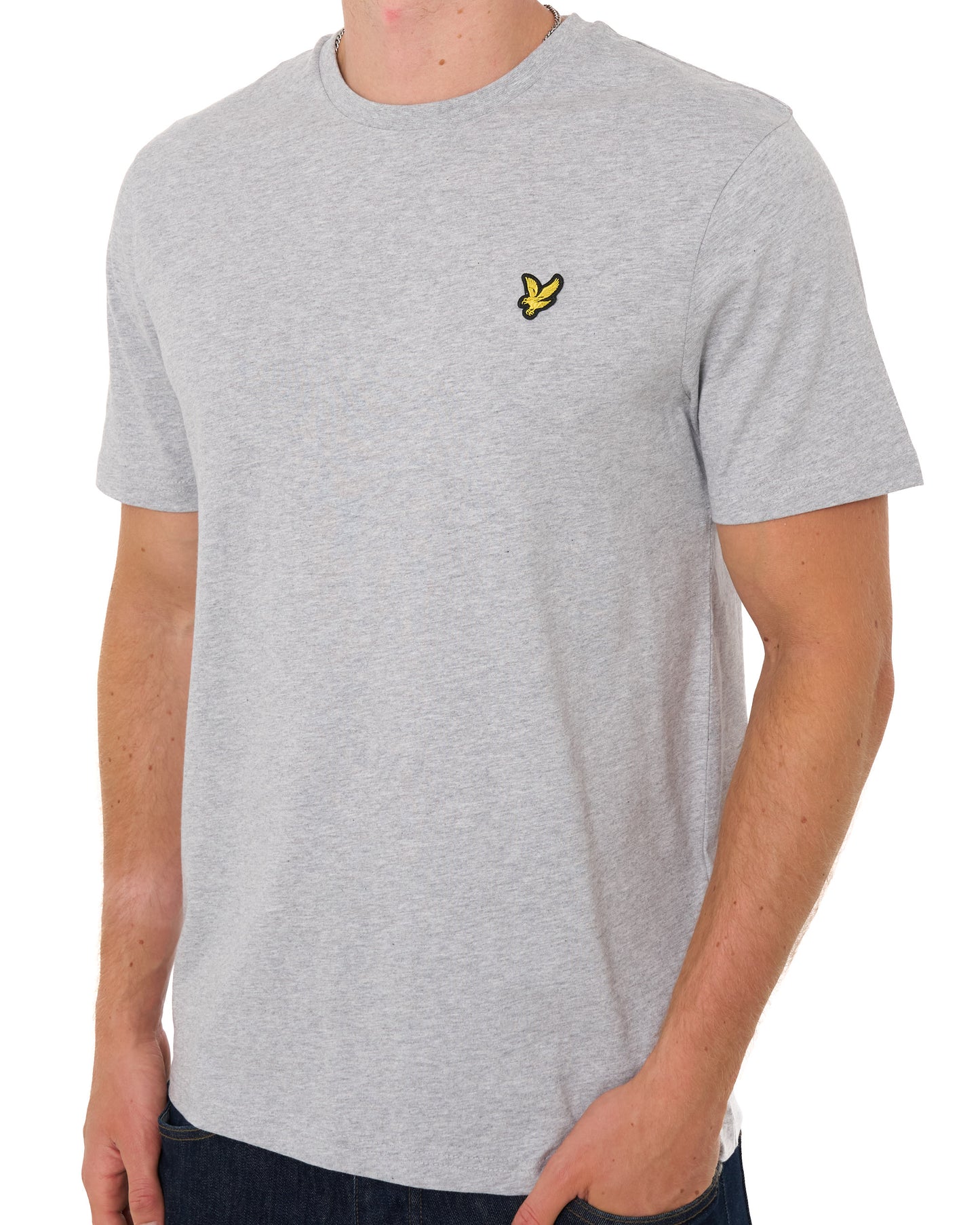 Lyle & Scott T Shirt Light Grey Marl