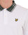 Lyle & Scott Tartan Collar Polo Shirt White