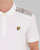 Lyle & Scott Check Panelled Polo White