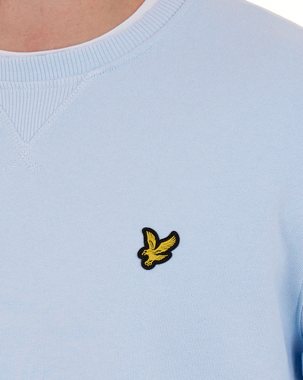 Lyle & Scott Crew Neck Sweatshirt Opal Blue