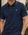 Lyle & Scott Fine Tipped Polo Shirt Dark Navy