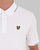 Lyle & Scott Fine Tipped Polo Shirt White